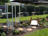 Arbor for the kids. I built it myself.