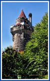 A Castle Tower Rises from the Brush in Toronto