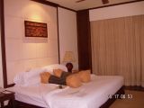 our bed at Anantara Changrai