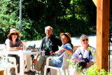 The group having a drink