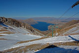 LAKE OHAU FROM OHAU SKIFIELD