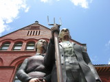 Outside Museum American Gothic