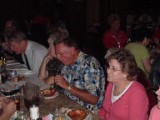 L-R, Boswell Hale, Mary and Mike Hines, and Gloria Hepburn