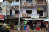 Buildings and shops