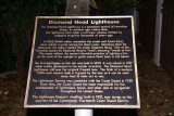 Diamond Head lighthouse plaque