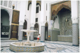 Dans le palais de musique, rive andalouse de la Médina de Fès el Bali