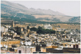 Vue de la médina depuis la terrasse du palais Mnebhi