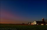 In the Field at sunset ...