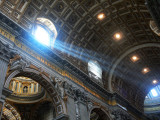 Light in St. Peters Basilica