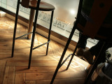 July 21  2008: <br> Stools in a Caf