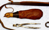 Bag Mold and Round Ball Bag With Hand Carved Spout and Cap