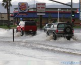 Rain in Ridgecrest CA, July 20, 2008