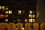 October 2006 - The white Night  -  Vu de la Bibliothque Franois Mitterrand 75013