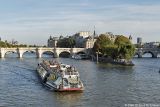 Le pont Neuf et lîle de la Cité depuis le pont des Arts