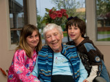 Great Grandma with McKenzie and Dario