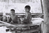 Road to Vang Vieng - children