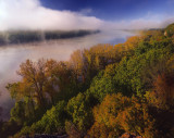 The River sheds its Blanket of Mist