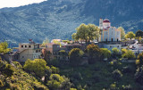 The church and part of the village of Laki