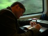 Doing some journaling - trains are good for that