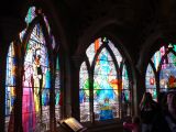 Stained glass windows of the story