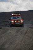 Typical 4x4 offroad track Iceland