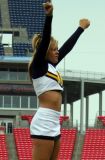 NCAA Murray State University cheerleader