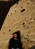 Hopi Woman at Mesa Verde