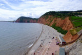 Sidmouth - Jacobs Ladder Beach view
