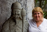 Two eminent scholars at Temple of Literature