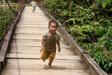 Northern Vietnam -  fearless Hmong kids at play