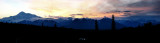 Danali Sunset Panorama<BR>July 1, 2008