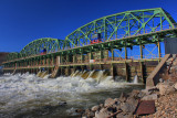 Mohawk River Dam in HDR<BR>November 17, 2009