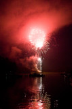 Fireworks on Lake Montclair