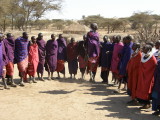 Masai dancing