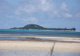 Cousine Island  seen from Grand Anse