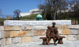 Statue of President Lincoln in Richmond