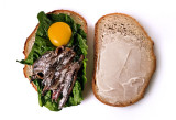 Anchovy Raw Egg Mayo Sandwich
