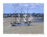 Cuauhtemoc (Mexico) during the Parade of Sail (HDR)