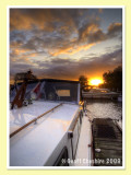 Sunset at Bridge House Marina (HDR) 1