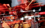 Scott Seniors incredible drum kit