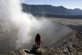 Bromo smoking crater