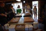 THE DESSERT TABLE WAS HUGE AND POPULAR