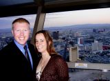Scott & Laura above Vegas