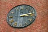 Wooden clock face
