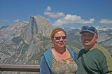 E & S with Half Dome