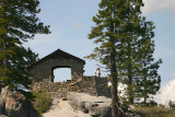 Geology exhibit hut overlook