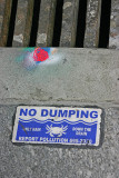 Sewer drain warning