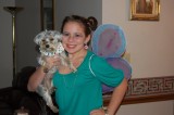 Marissa the fairy princess and Reggie the clown