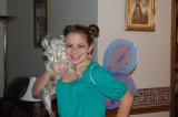Marissa the fairy princess and Reggie the clown
