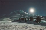 Mount Hood in Moon Light